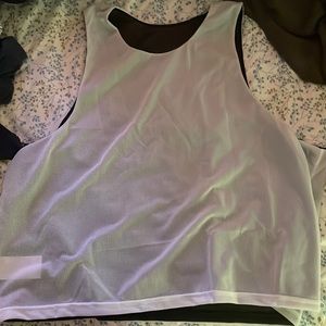 Black & White Reversible Pinnie